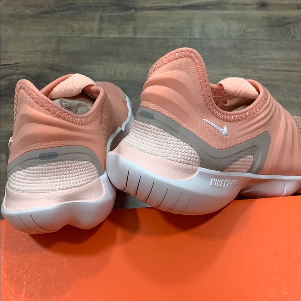 WMNS NIKE FREE RN FLYKNIT 3.0 Pink Quartz/White-Ec - Picture 12 of 16